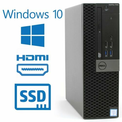 Dell OptiPlex 7040 SFF Intel i5-6500 3.20GHz 8GB DDR4 RAM 240GB M